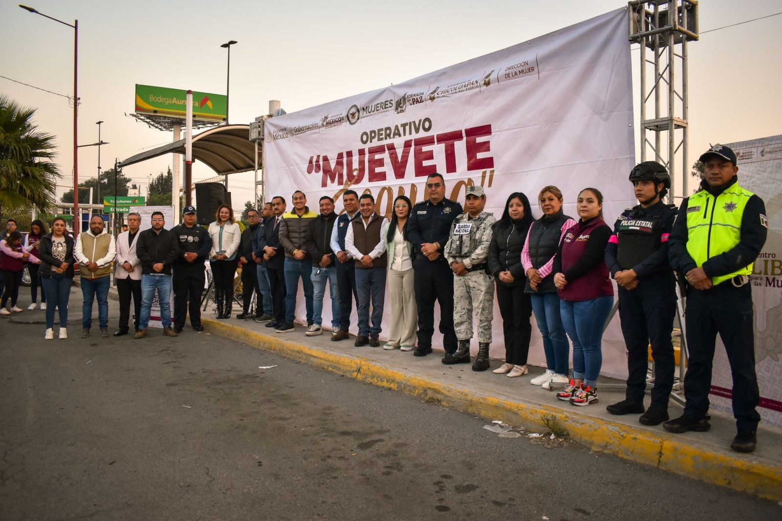 Gobierno municipal implementa Operativo Muévete Segura